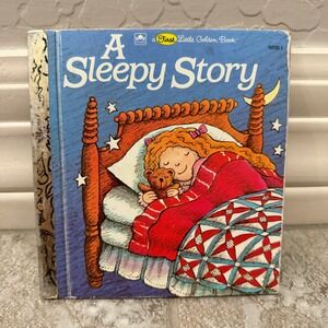 A Sleepy Story First Little Golden Book 1982 Vintage